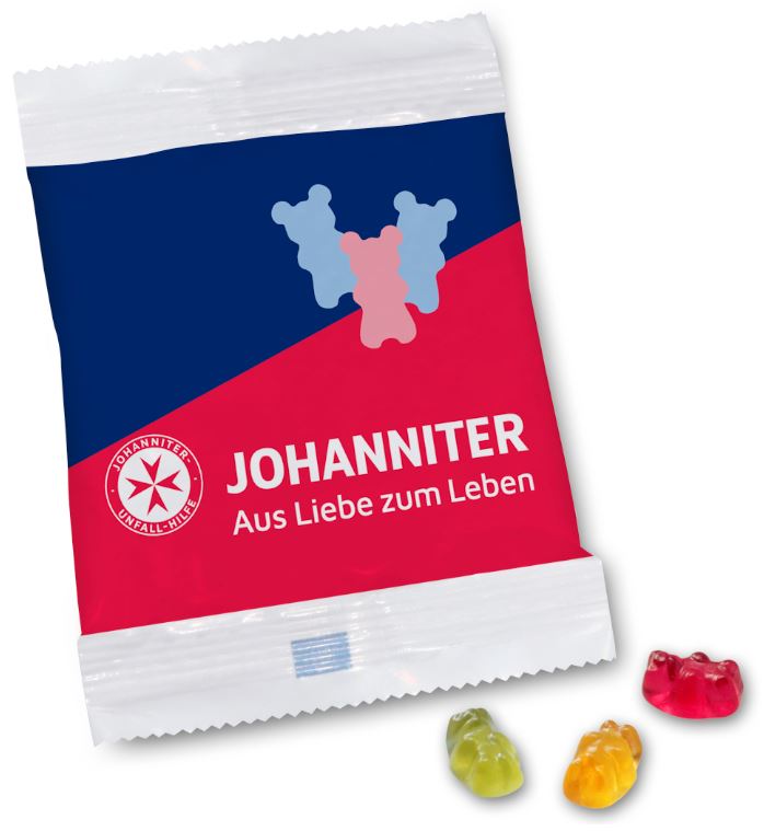Jahresabfrage Gummibärchen JUH (100 Stück) 