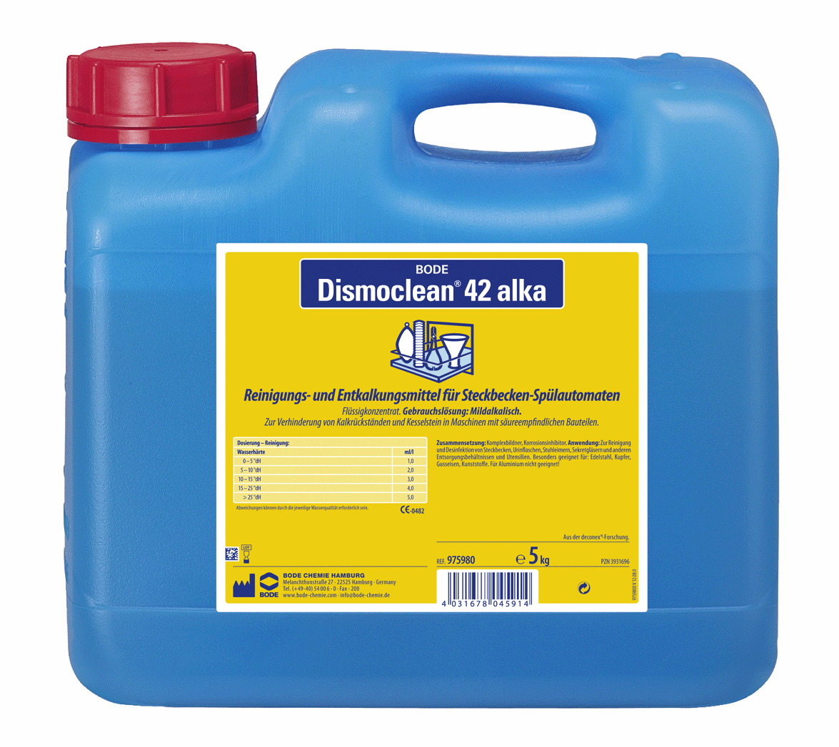 cfb37f44b70540b416c0123a7f8e2cf9 Dismoclean® 42 alka 5 kg Kanister
