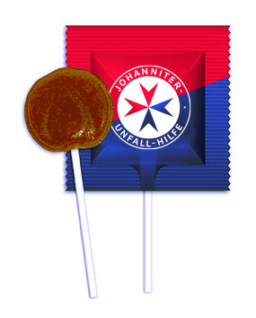 Johanniter Flachlolly (100 Stück)