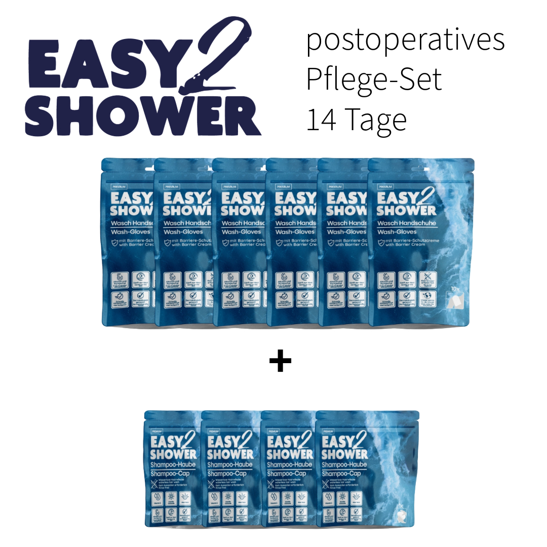 Easy2Shower postoperatives Pflege-Set 14 Tage