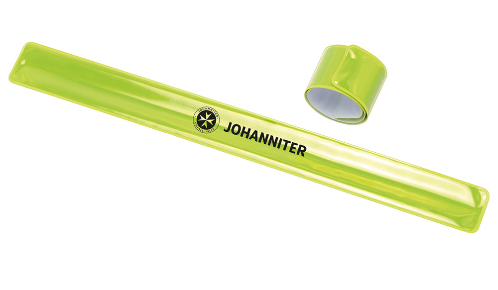 Snap-Reflektorband JUH ( 25 Stück) 