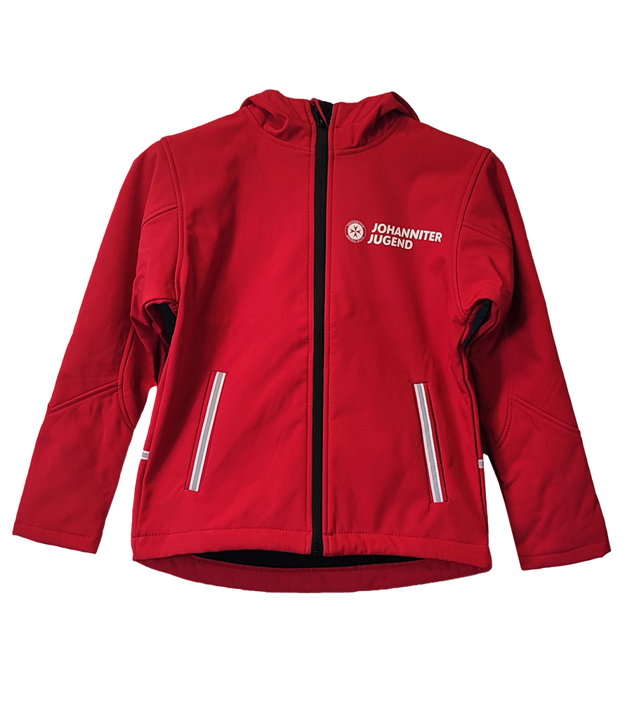 Kinder-Softshelljacke mit Kapuze "Jugend" Kinder-Softshelljacke mit Kapuze "Jugend"