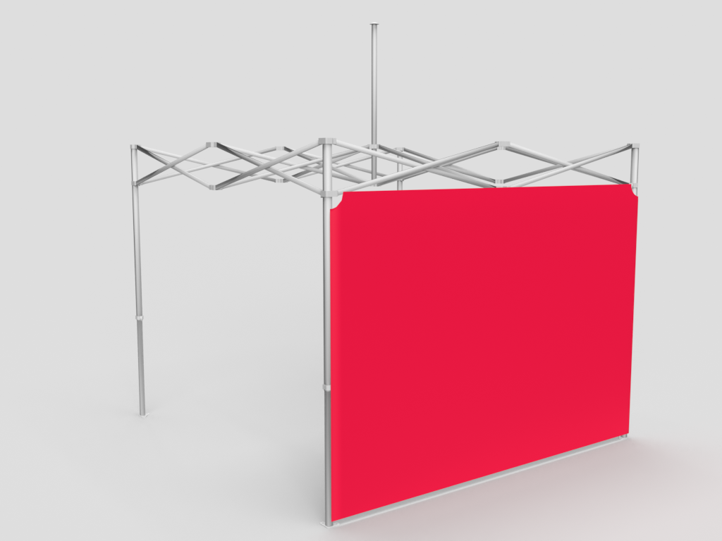 Verschiedene Rück- oder Seitenwänd für Faltzelt 3x3 m - ROT Verschiedene Rück- oder Seitenwänd für Faltzelt 3x3 m - ROT