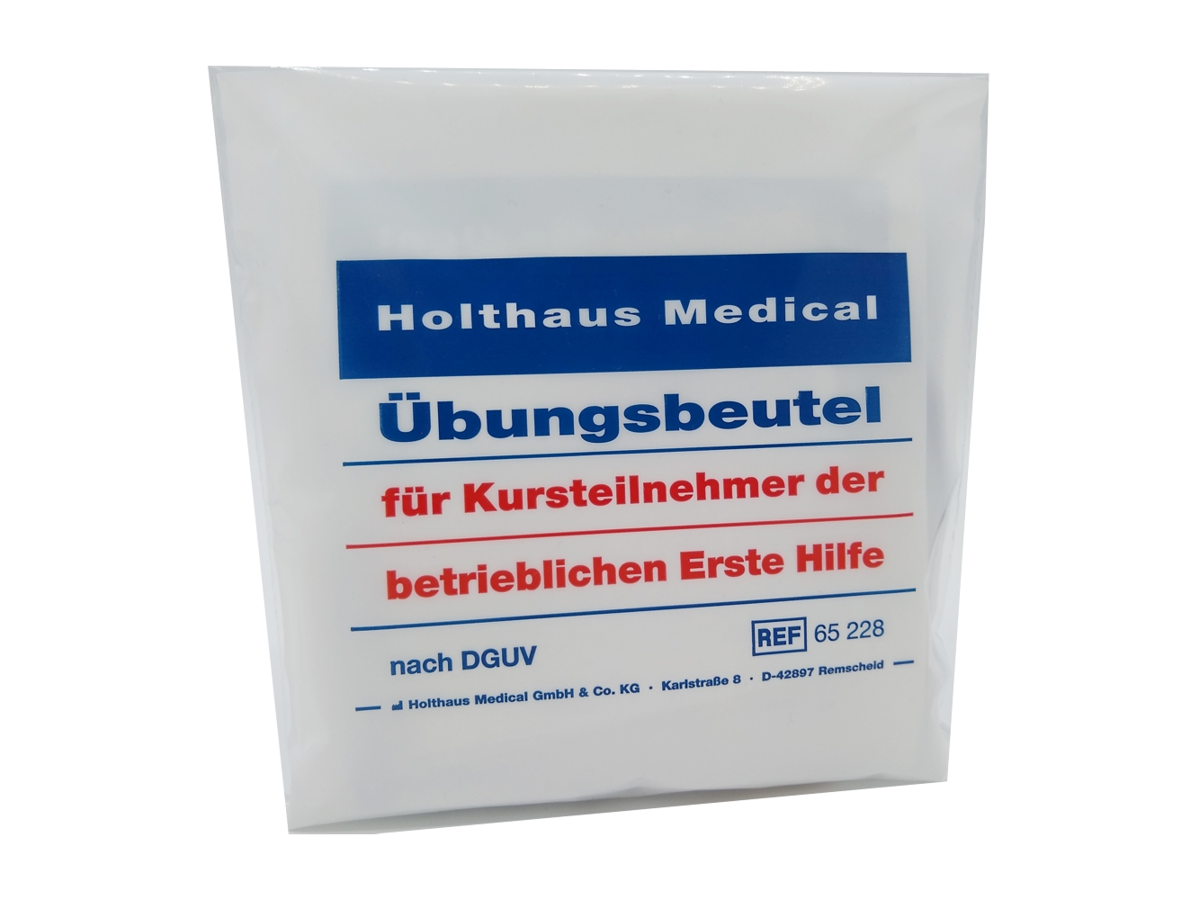 Packshot-65228-2 Erste-Hilfe-Übungsbeutel   Karton oder Palette