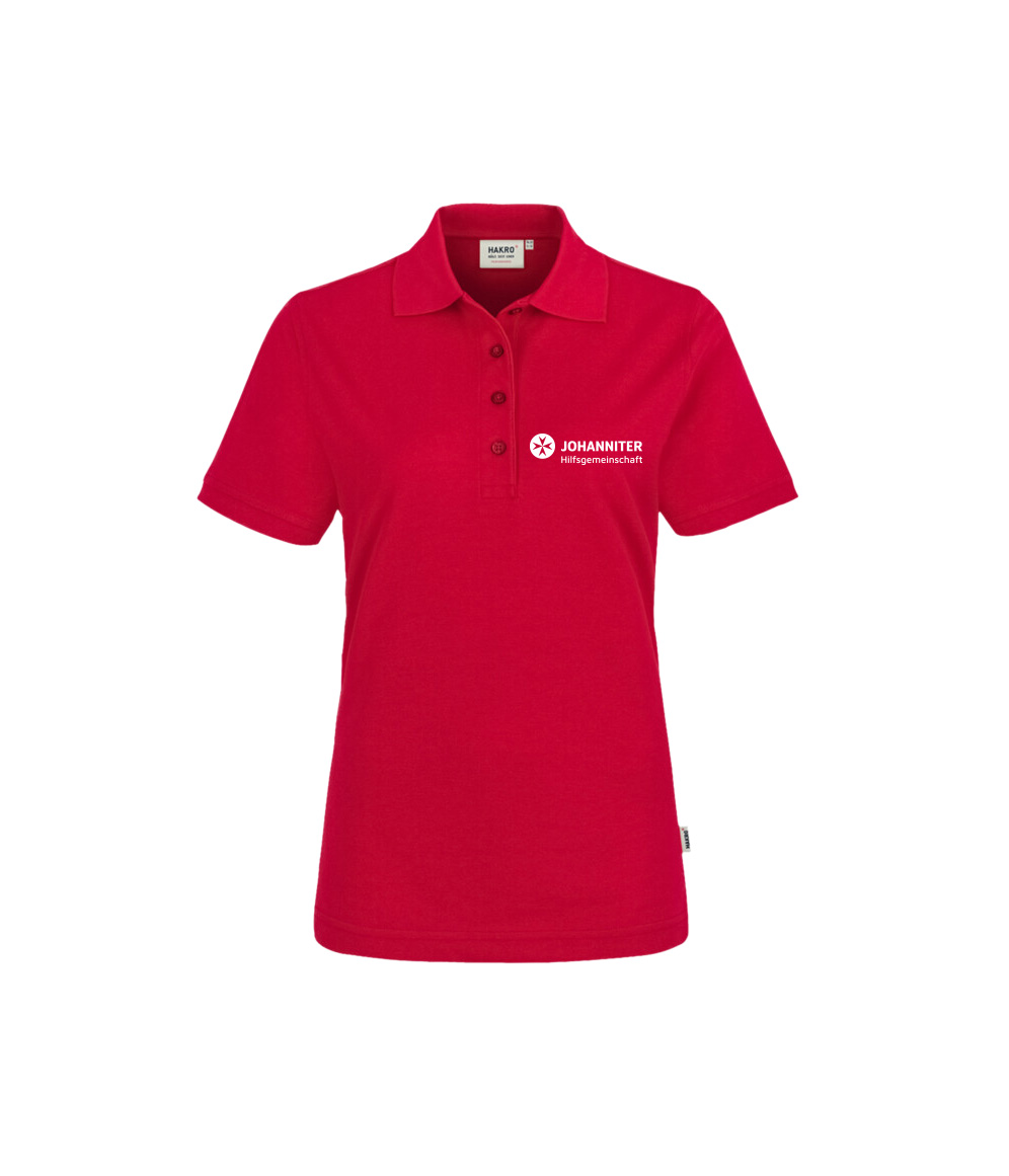 Damen - Poloshirt Johanniter Hilfsgemeinschaft div. Farben (6 Stück)