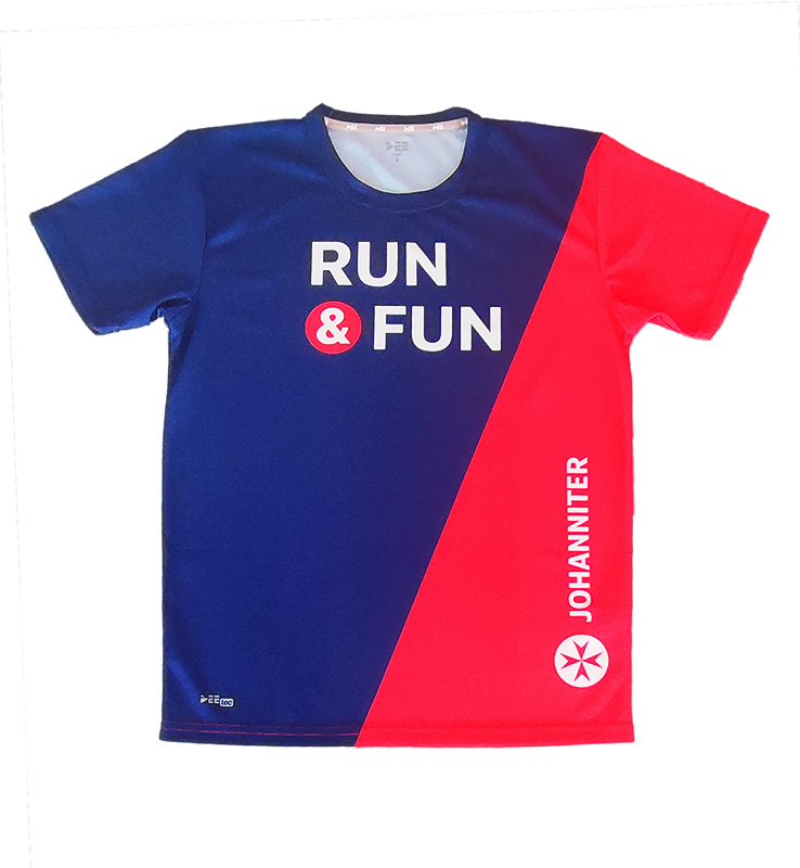 Laufshirt mit dem Logo der GmbH & Seniorenhäuser