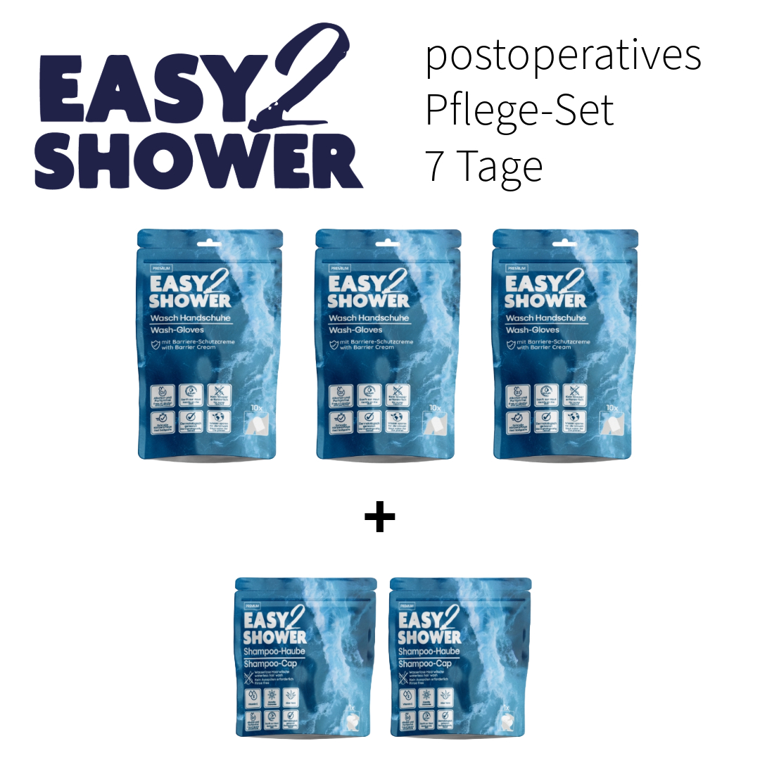 Easy2Shower postoperatives Pflege-Set 7 Tage 