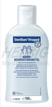ed396acc83af0640fd6f11f60aa3f910 Sterillium Virugard - Händedesinfektion Flasche à 100 ml