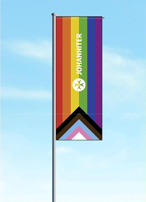 846929-Flagge-Regenbogen-mit-Ausleger