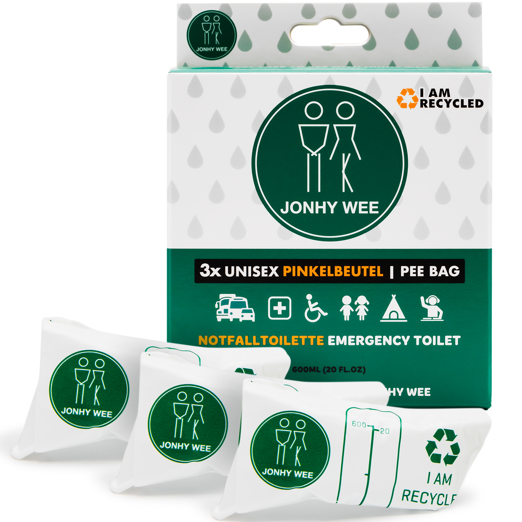 1-DE_Cover-Jonhy-Wee-Pinkelbeutel_Pee-bag_Plaszak_minitoilet_Minitoilette-3x600ml