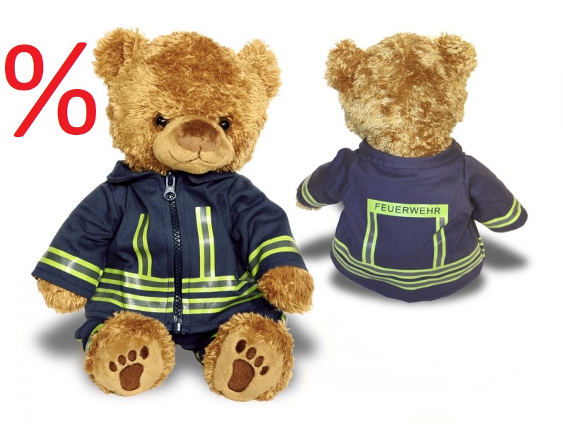 Feuerwehr-Teddy groß  Feuerwehr-Teddy groß