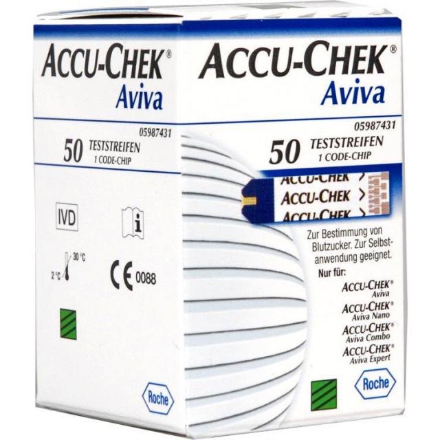 ACCU-CHEK® Aviva Blutzucker-Teststreifen