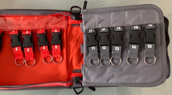 9 mit zusätzlichem Modul für 15 Schlüssel