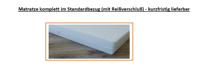 c52cf3fc30e4b663a9cfb80e58becd83 Matratze mit Stoffbezug