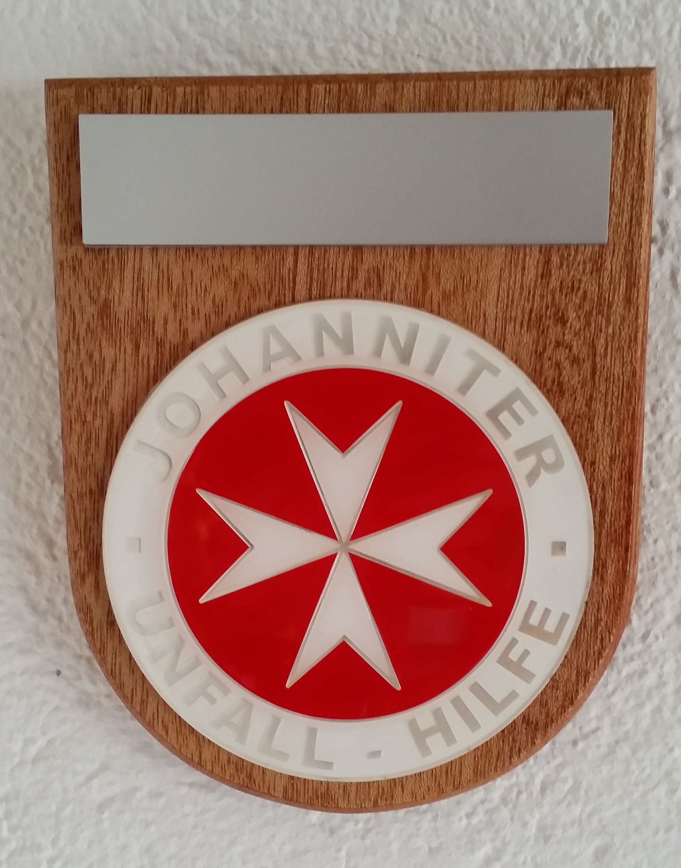 Wandplakette JUH