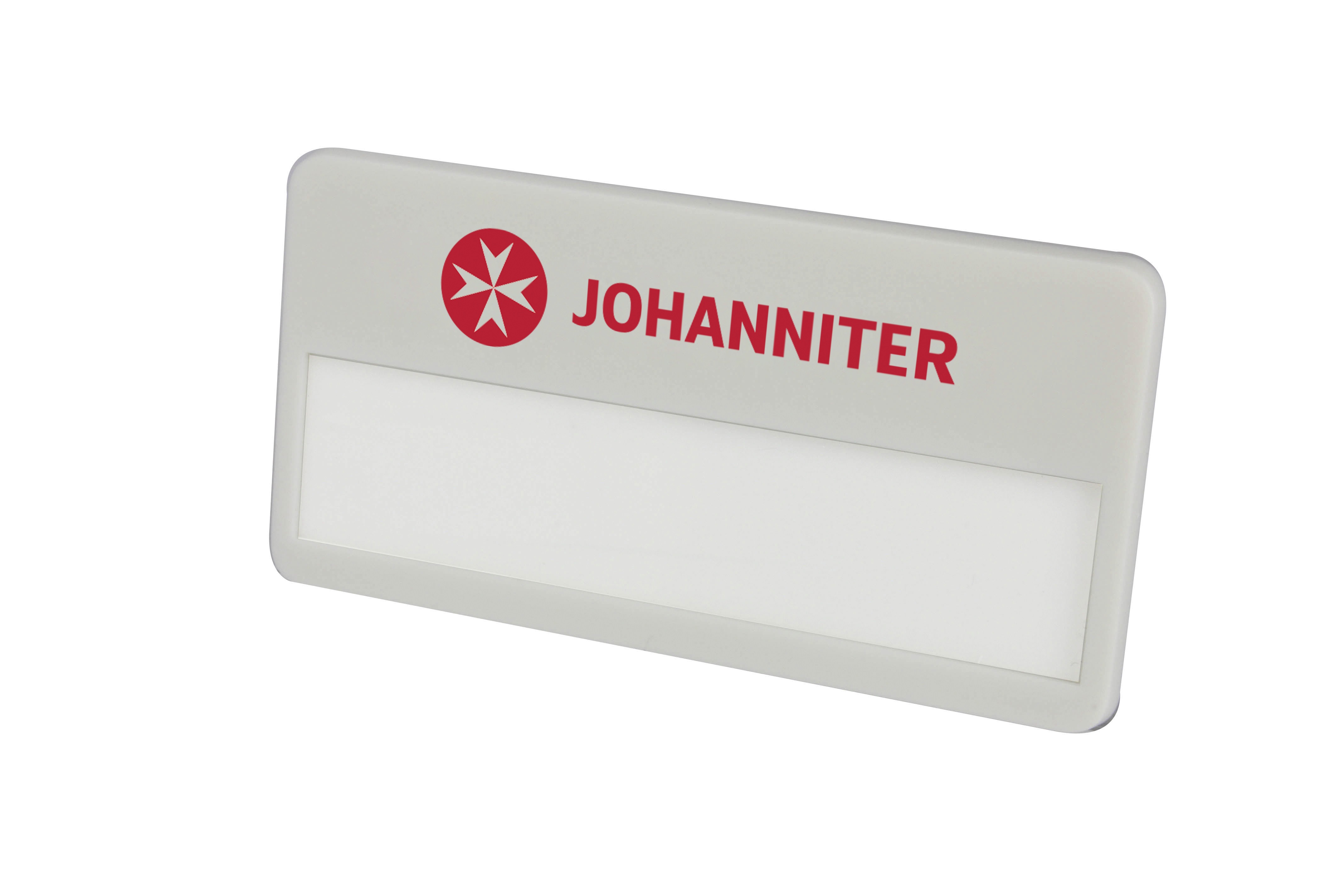 Magnet-Namensschild Johanniter GmbH / Seniorenhäuser  (10 Stück)