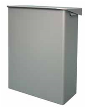 Abfallbox aus Aluminium, 6 ltr. 215x300x155 mm (BxHxT)