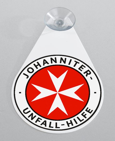 Autoplakette Autoplaketten JUH  ( 10 Stück)
