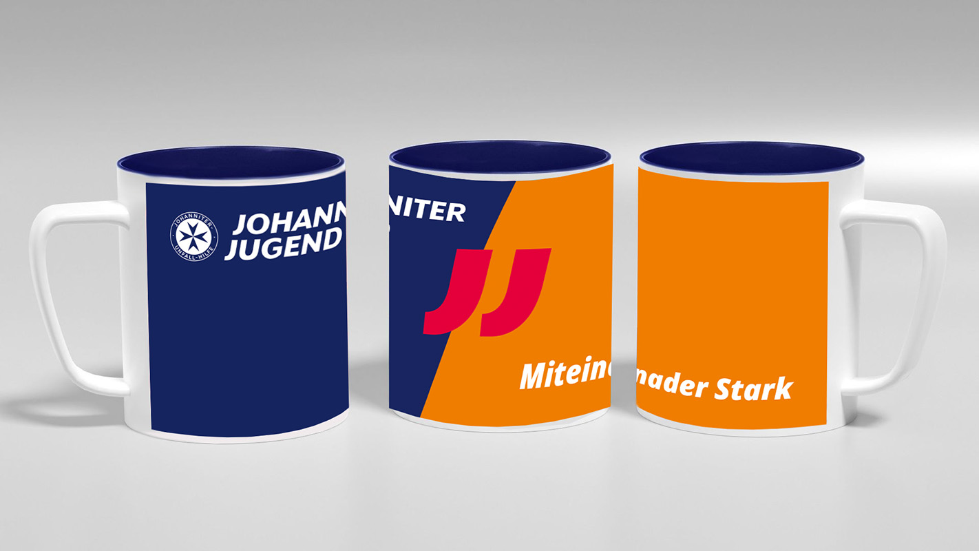 Keramiktasse Johanniter Jugend (6 Stück) Keramiktasse Johanniter Jugend (6 Stück)