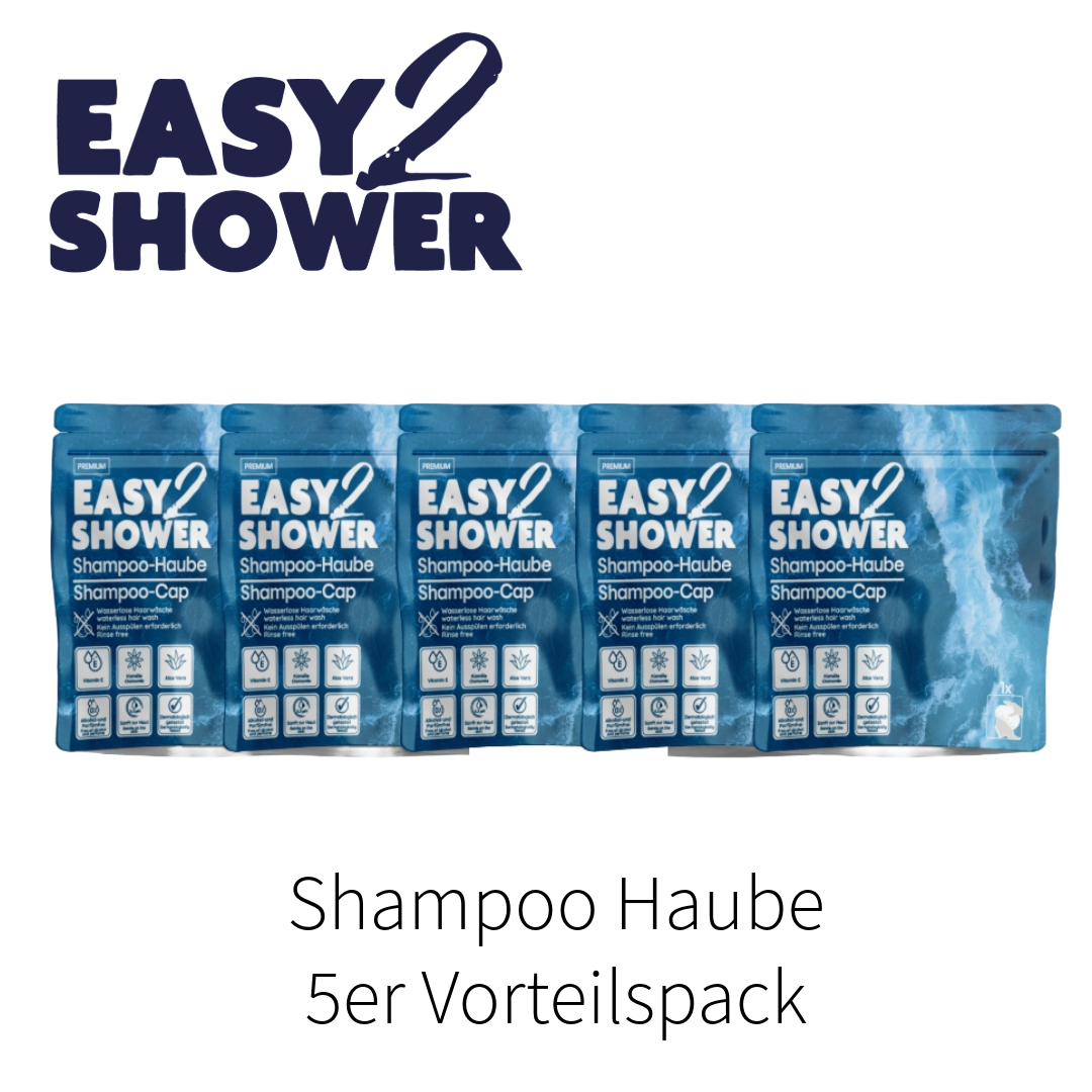  Easy2Shower Shampoo Haube (5 Stück)