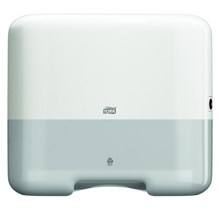 Tork Elevation-Box Mini - weiß 332 x 291 x 135 mm (BxHxT) ZZ-Falzung