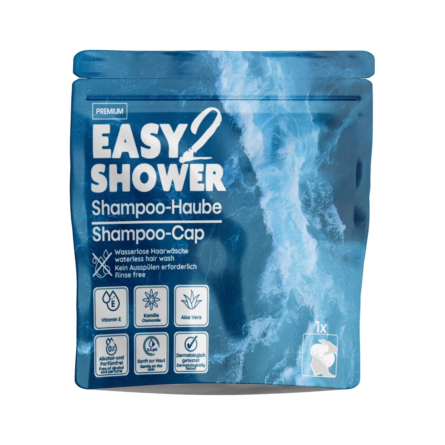 Easy2Shower Shampoo Haube