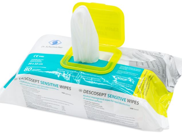 descosept Descosept Sensitive Wipes 9 Flowpacks
